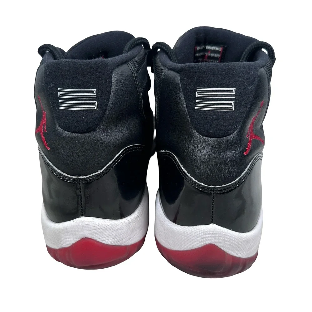 Jordan Air Jordan 11 Retro Bred Black True Red White 378037-061 Mens 12 2019